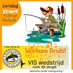 VISWEDSTRIJD VOOR DE JEUGD, WORKUM BRUIST, 23 APRIL